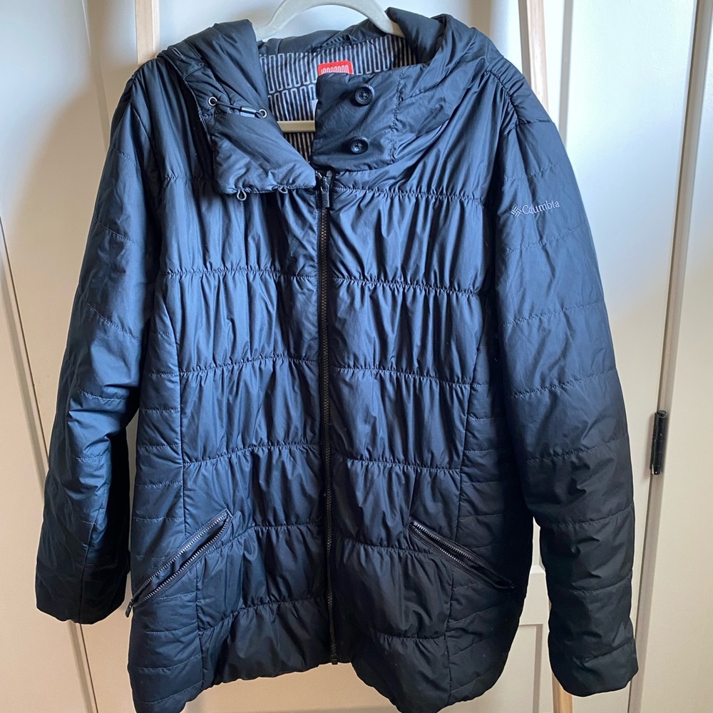 Columbia puffer coat
